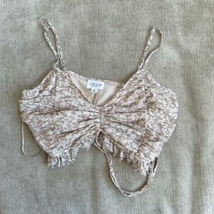 Le Lis Floral Crop Top
